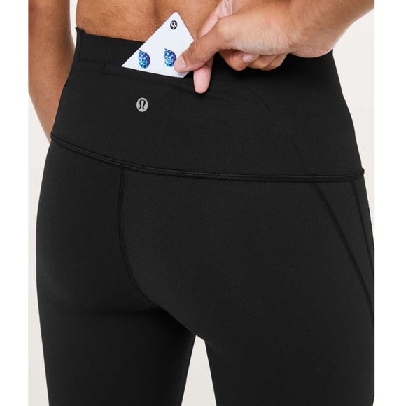 Lululemon Wunder Under High-Rise Tight *Mesh 28" in Black - Picture 10 of 13